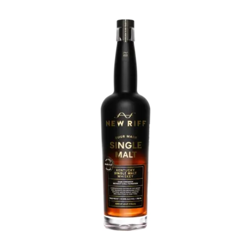 New Riff Kentucky Sour Mash Single Malt Whiskey - 750ML