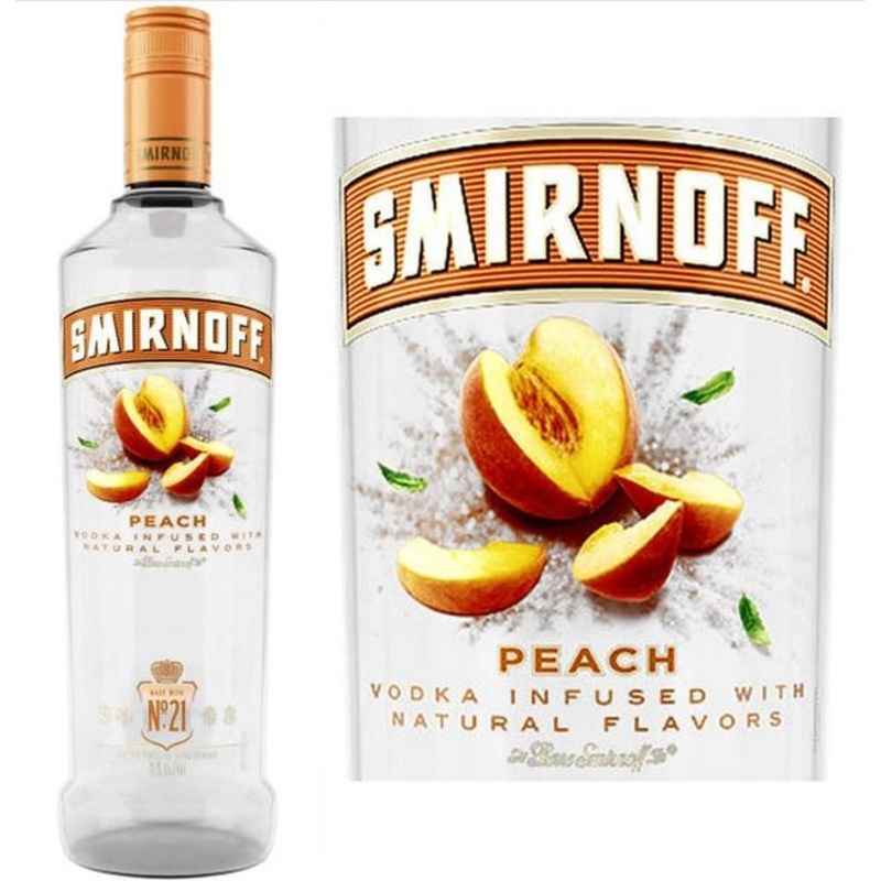 Smirnoff Vodka Peach 750ML