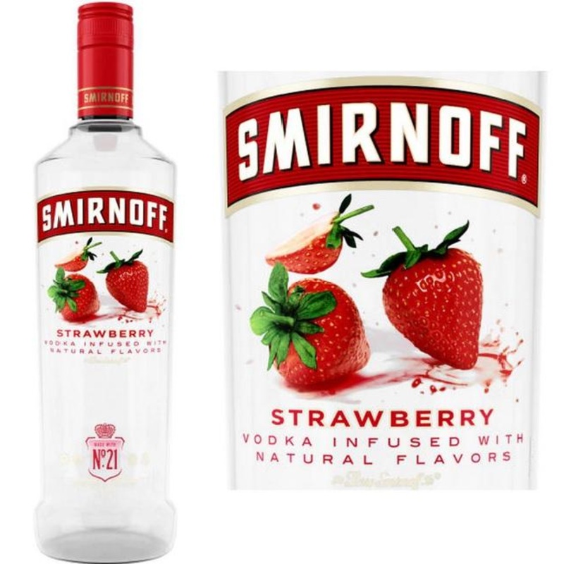 Smirnoff Vodka Strawberry 750ML