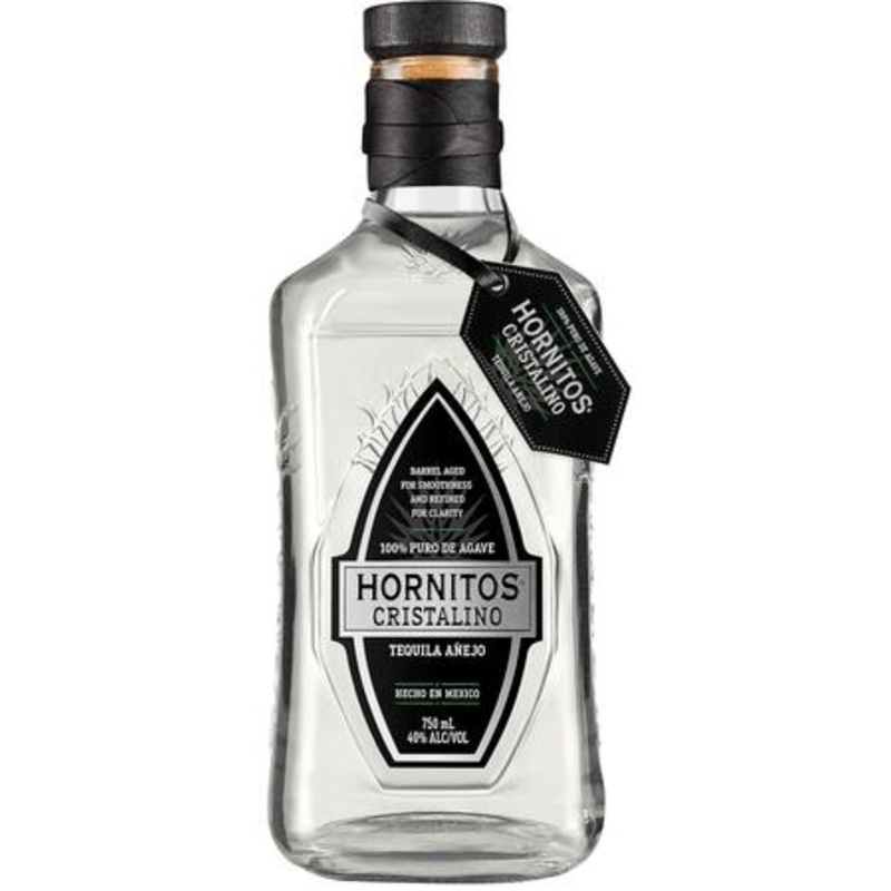 Hornitos Tequila Anejo Cristalino - 750ML