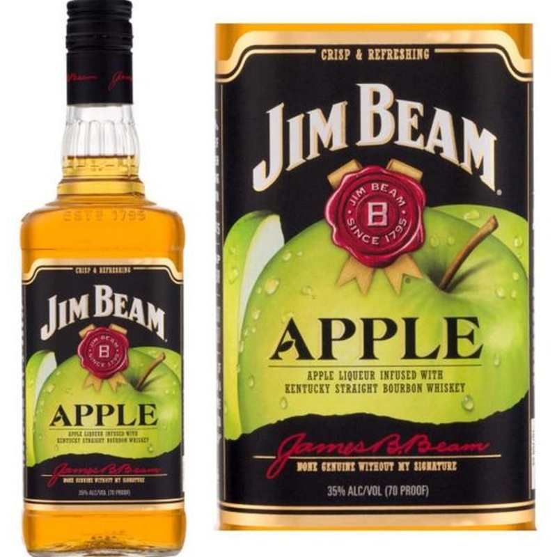 Jim Beam Bourbon Apple - 750ML