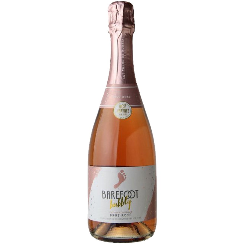 Barefoot Bubbly Brut Rose 750ml