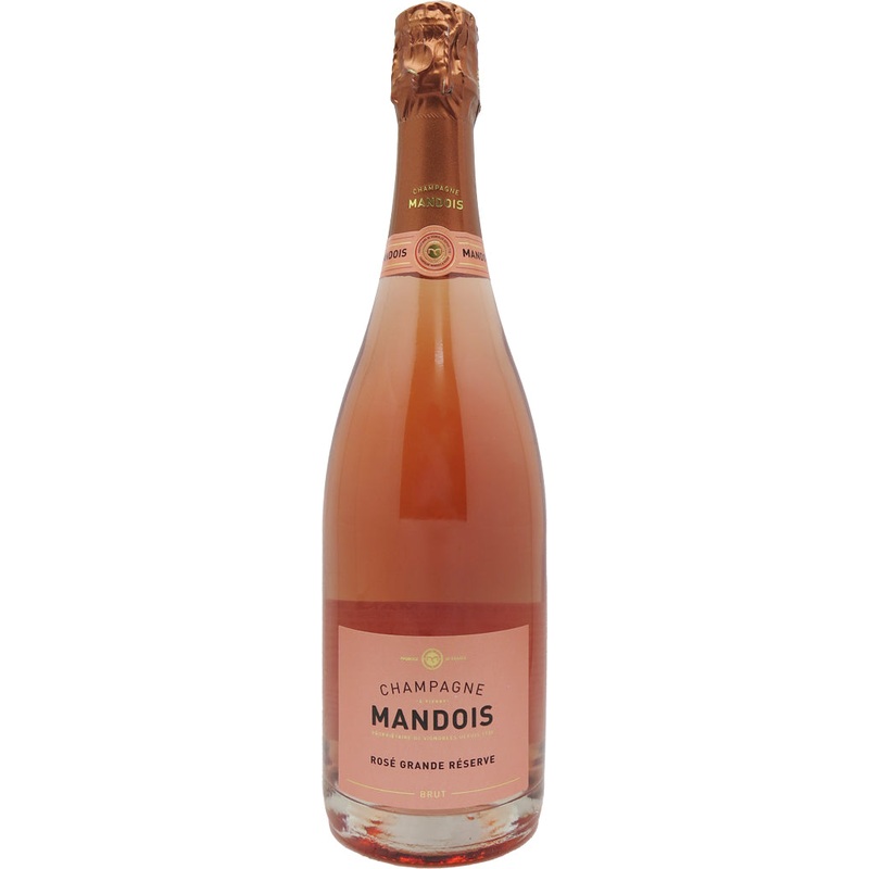 Champagne Mandois Rose Grande Reserve 750ml