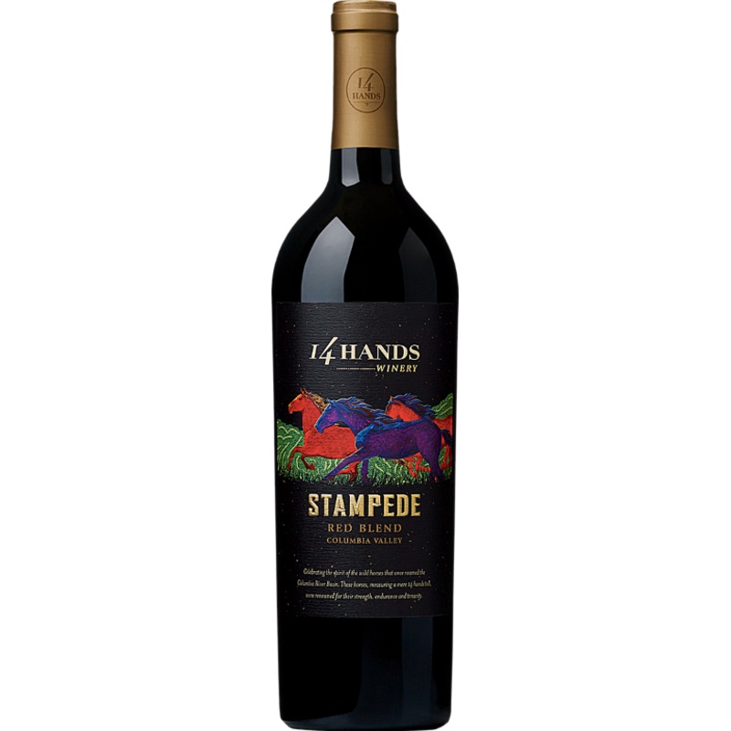 14 Hands Stampede Red 750ml