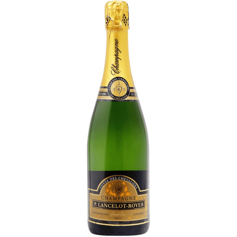 P. Lancelot-Royer Cuvee des Chevaliers Blanc de Blancs Grand Cru Brut, Champagne, France NV