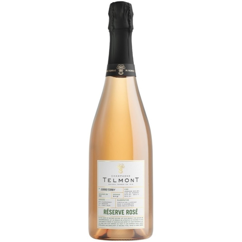 Telmont Reserve Rose, Champagne, France 2020