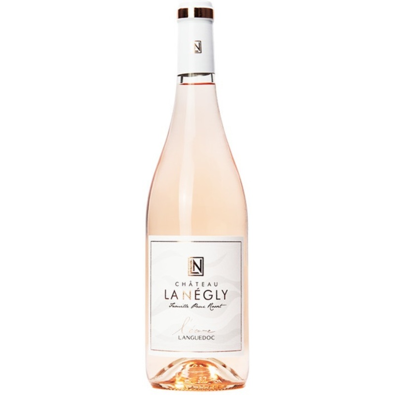 Chateau La Negly La Clape L'Ecume Rose, Languedoc-Roussillon, France 2023 Case (6x750ml)