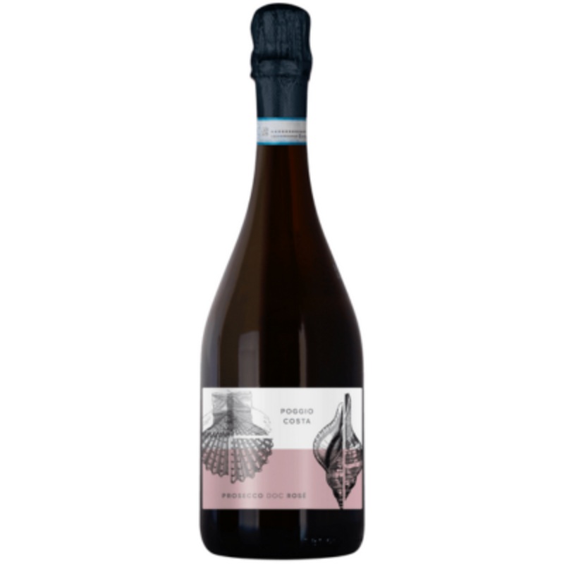 Poggio Costa Prosecco Rose, Veneto, Italy NV (Case of 12)