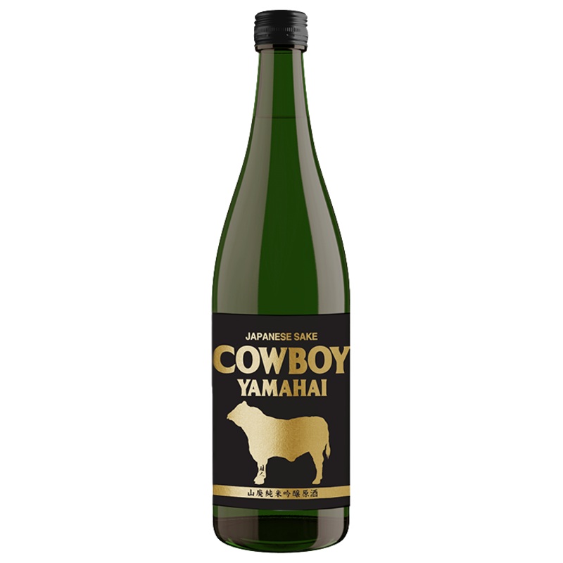 Shiokawa Cowboy Yamahai Junmai Ginjo Genshu Sake 720 ML
