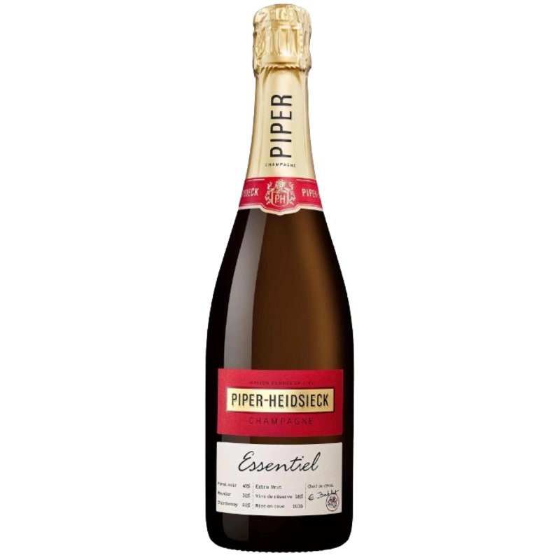 Piper Heidsieck Champagne Extra Brut Essentiel 750 ML