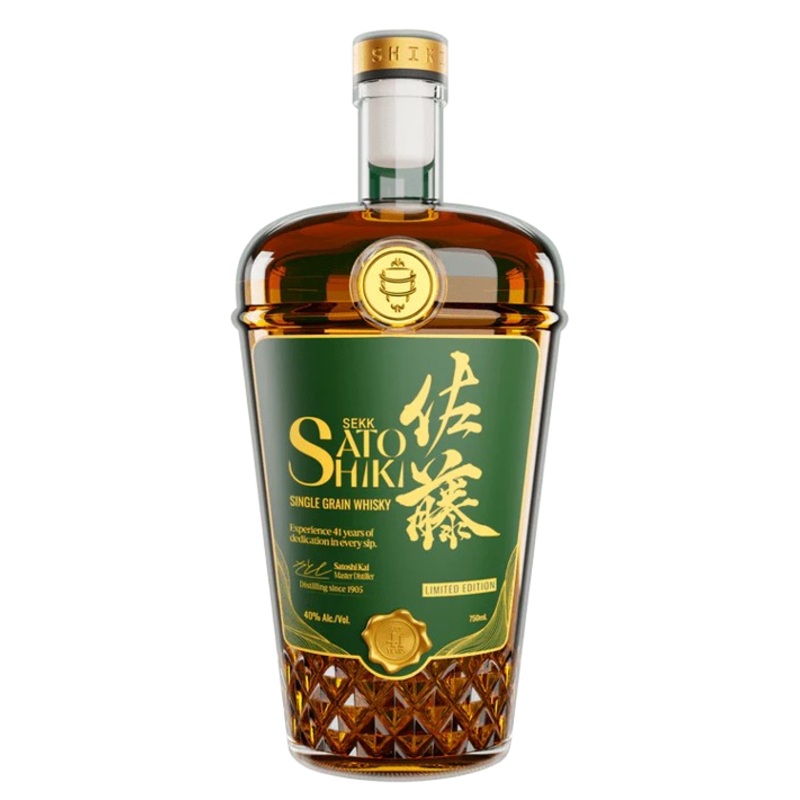 Sekk Sato Shiki 41 Year Old Single Grain Japanese Whiskey 750 ML