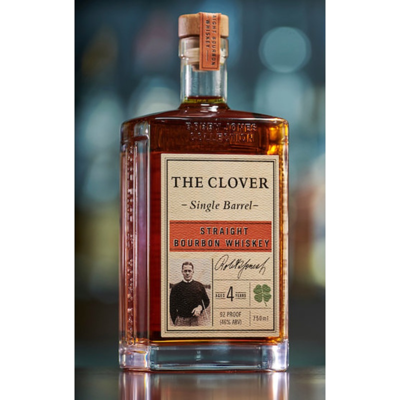The Clover Whiskey 4 Year Old Single Barrel Straight Bourbon Whiskey 750 ML