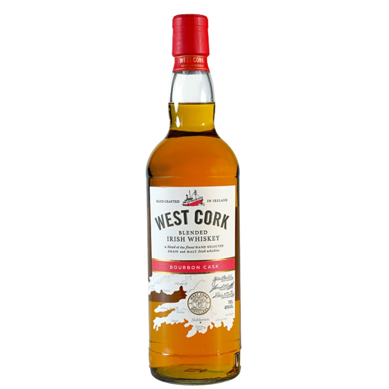 West Cork Bourbon Cask Blended Irish Whiskey 750 ML