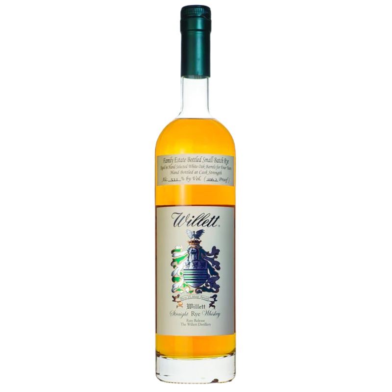 Willett 4 Year Old Straight Rye Whiskey 750 ML