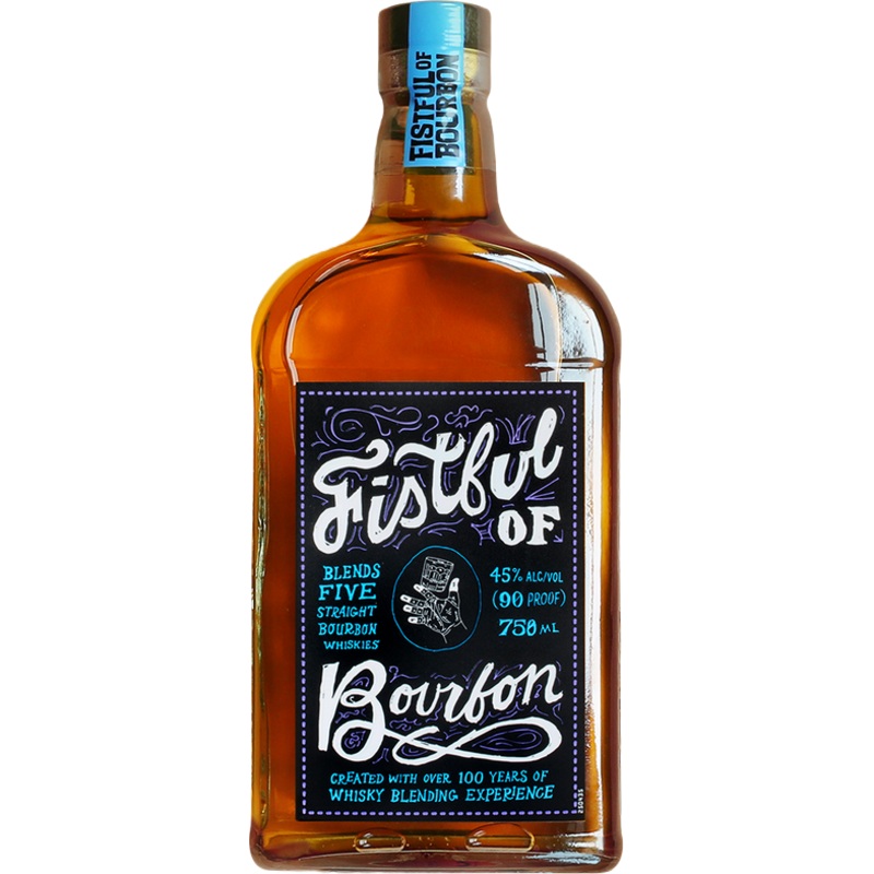 William Grant & Sons Fistful Of Bourbon A Blend Of Straight Bourboun Whiskies 1.75 L