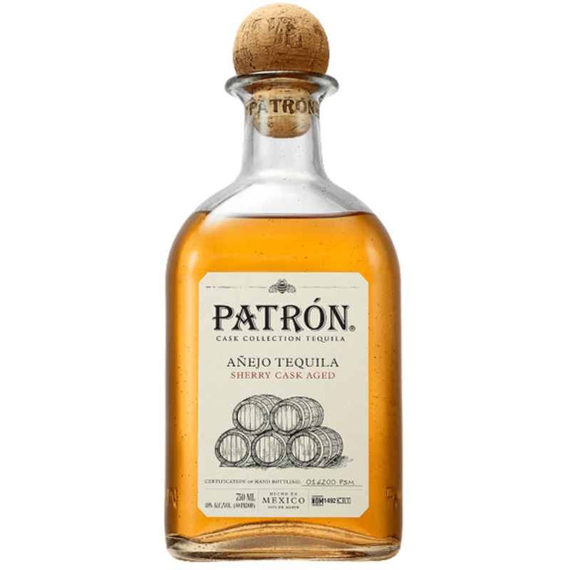 Patron Cask Collection Sherry Cask Aged Tequila Anejo 750 ML