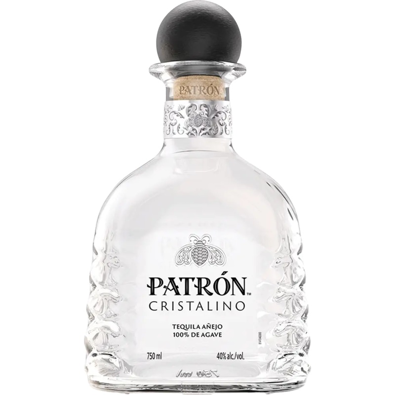 Patron Tequila Cristalino Anejo 80 750 ML