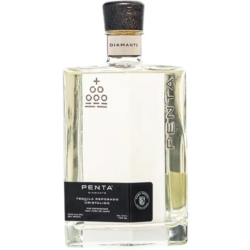 Penta Diamante Reposado Cristalino Tequila 750 ML