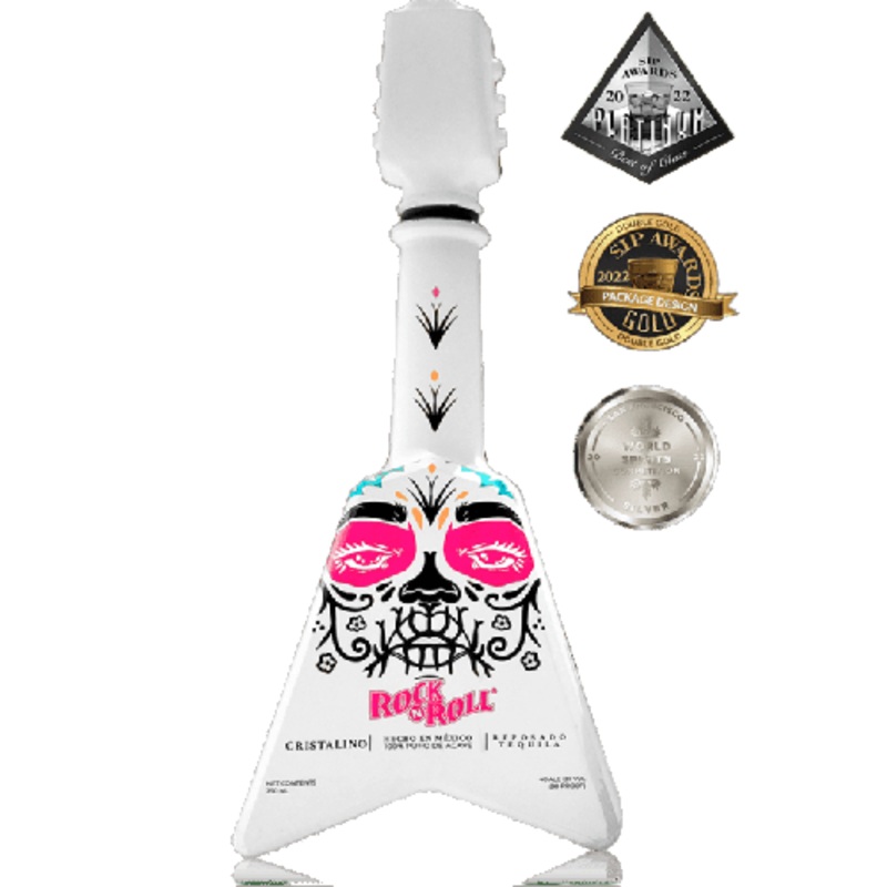 Rock N Roll Cristalino Reposado Day of the Dead Edition Tequila 750 ML