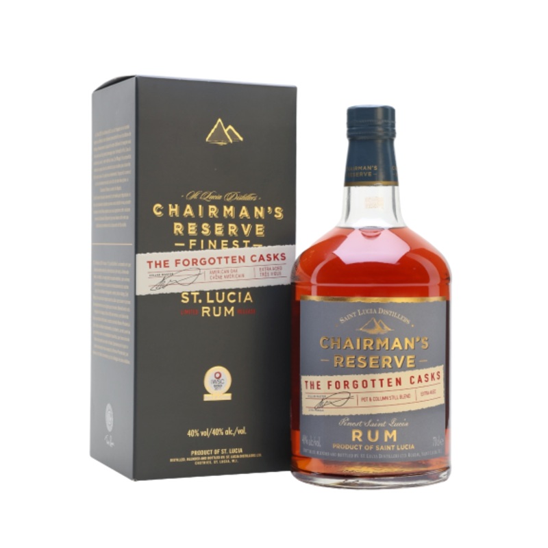 St Lucia The Forgotten Casks Extra Aged Limited Release Rum 750 ML
