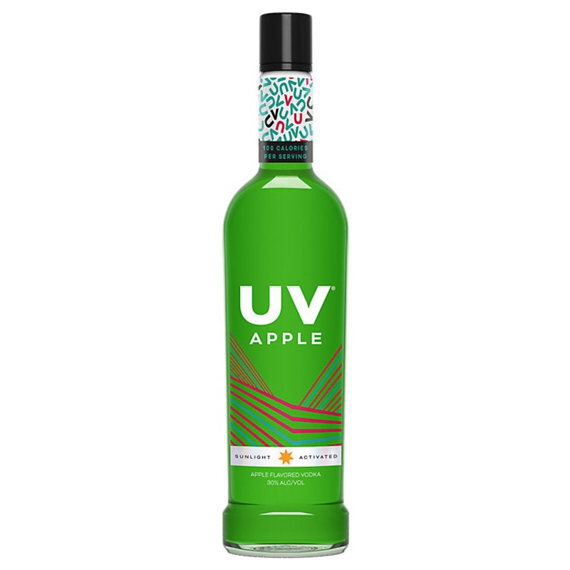 Uv Apple Flavored Vodka 60 750 ML