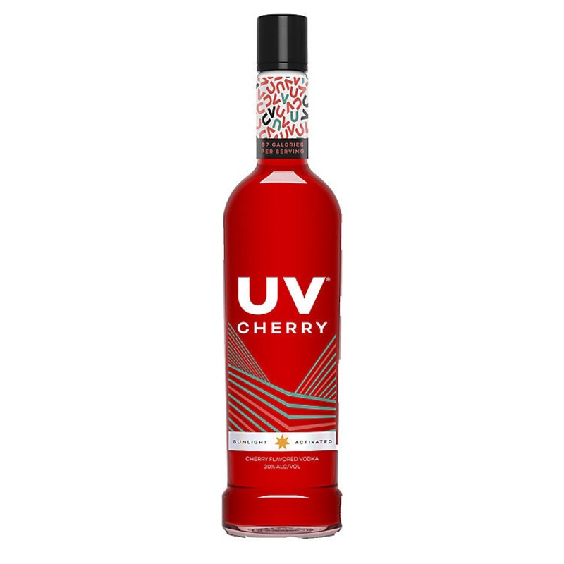 Uv Cherry Flavored Vodka 60 750 ML