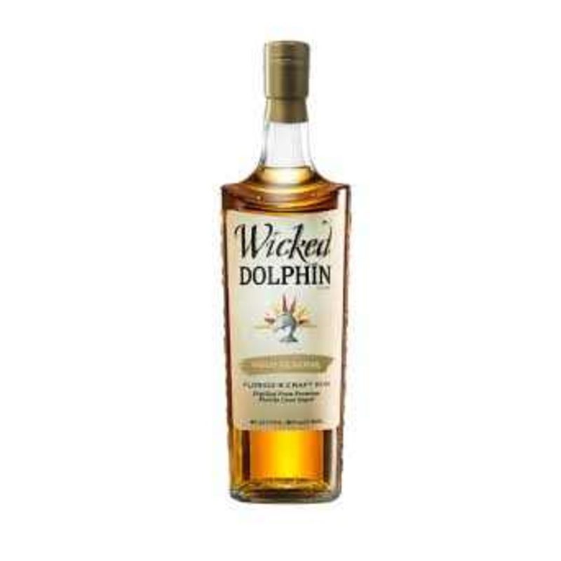 Wicked Dolphin Gold Reserve Rum 750 ML