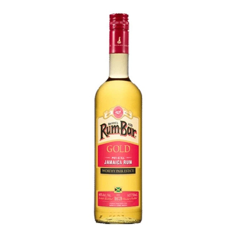 Worthy Park Rum-Bar Gold Premium Jamaican Rum 750 ML