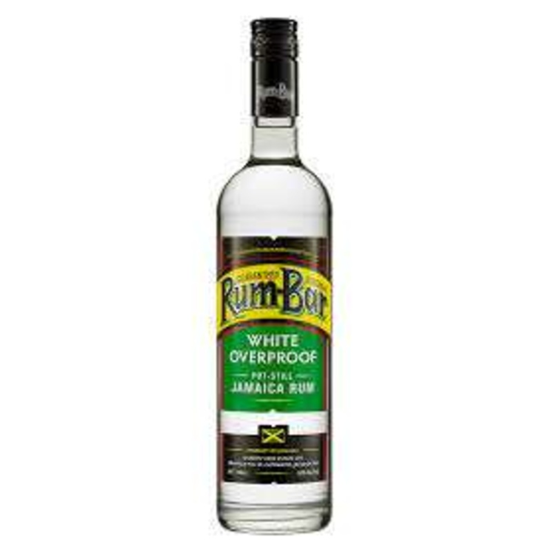 Worthy Park Rum-Bar Overproof White Rum 750 ML