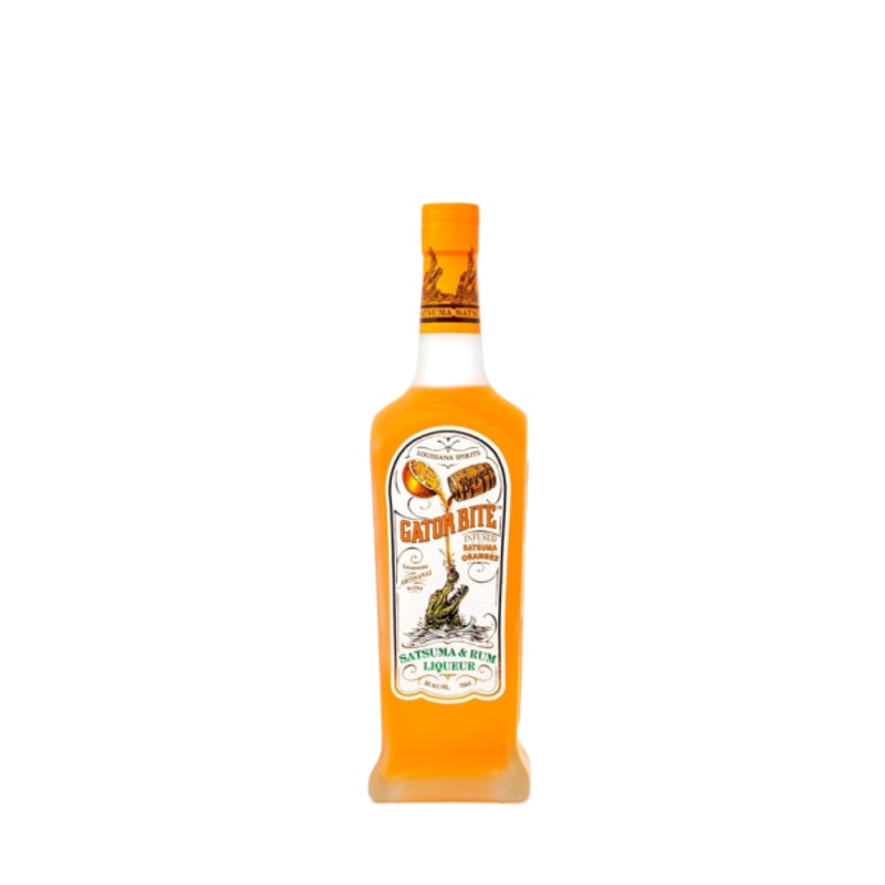 Louisiana Spirits Gator Bite Satsuma &  Rum Liqueur 60 Proof 750 ML
