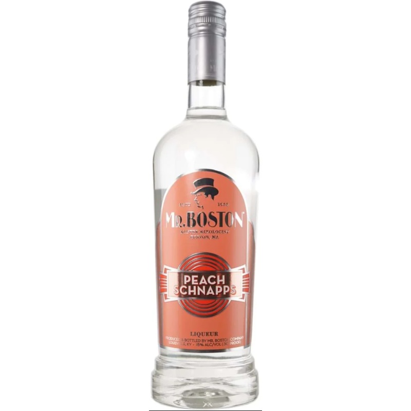Mr. Boston Peach Schnapps 750 ML