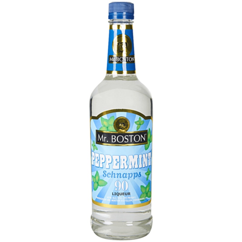 Mr. Boston Peppermint Schnapps 90 750 ML