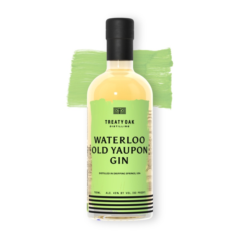 Waterloo Gin Old Yaupon Gin 750 ML