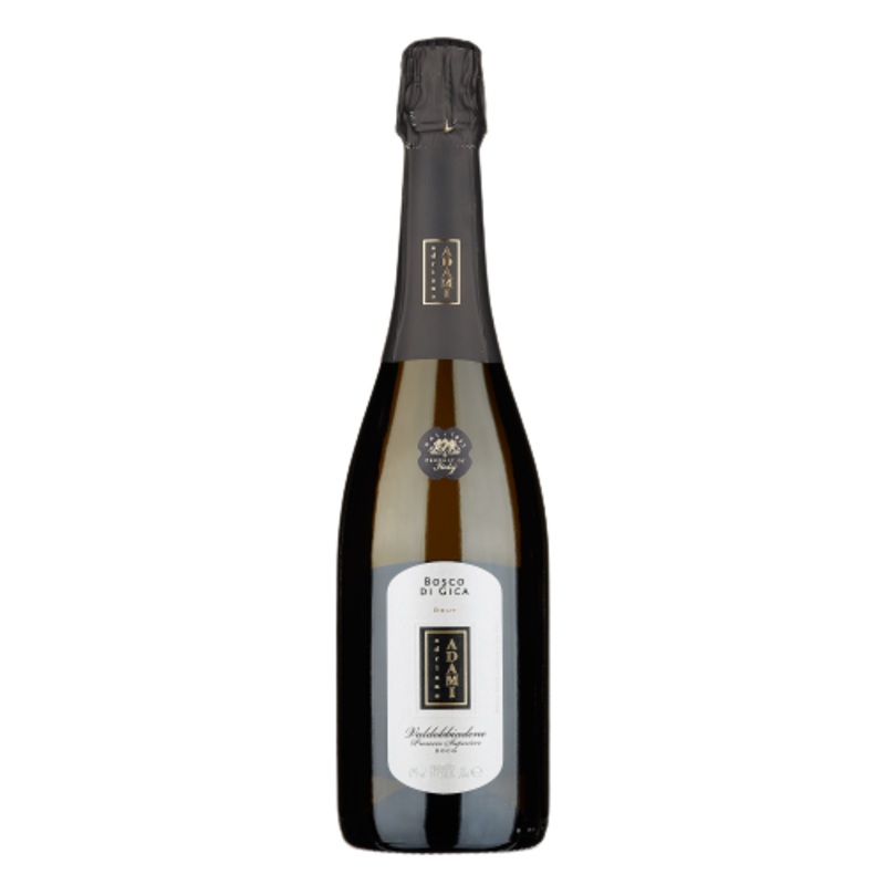 Adami Prosecco di Valdobbiadene Superiore Brut Bosco di Gica 750 ML