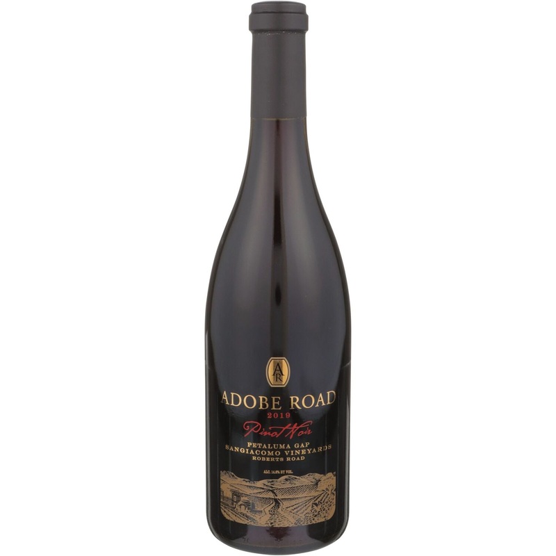 Adobe Road Pinot Noir Roberts Road Sangiacomo Vineyard Carneros 2019 750 ML