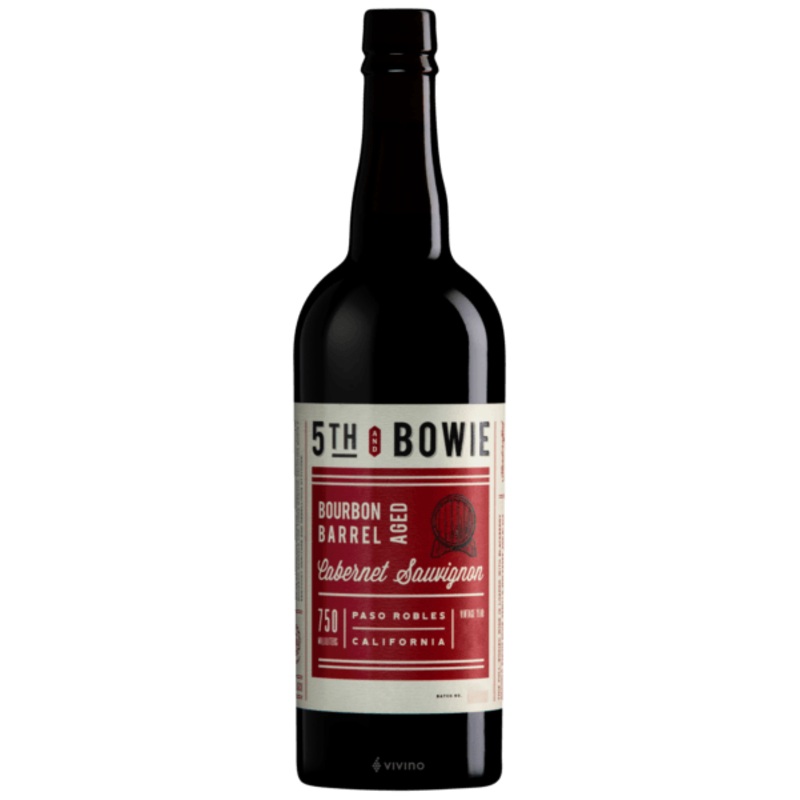 5Th And Bowie Cabernet Sauvignon Bourbon Barrel Aged Small Batch Paso Robles 2017 750 ML