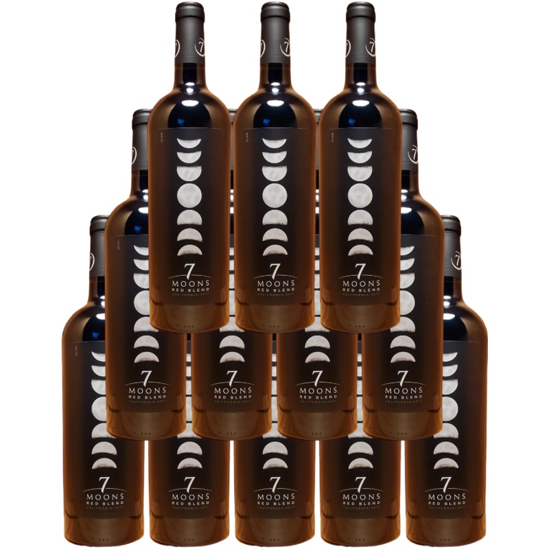 7 Moons Red Blend Chile 750 ML (12 Bottles)