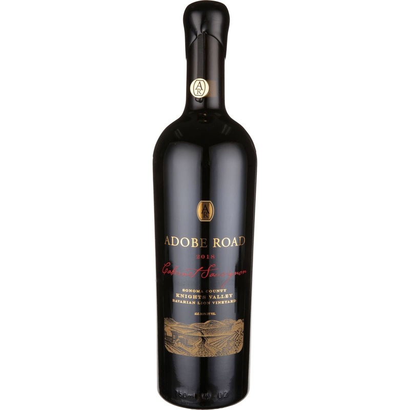 Adobe Road Cabernet Sauvignon Bavarian Lion Vineyard Knights Valley 2018 750 ML