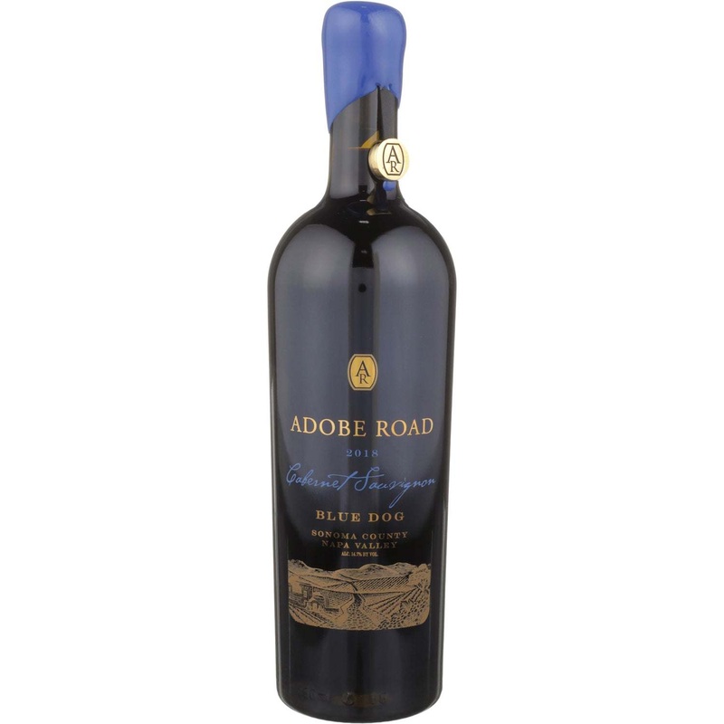 Adobe Road Cabernet Sauvignon Blue Dog Napa &  Sonoma Counties 2021 750 ML
