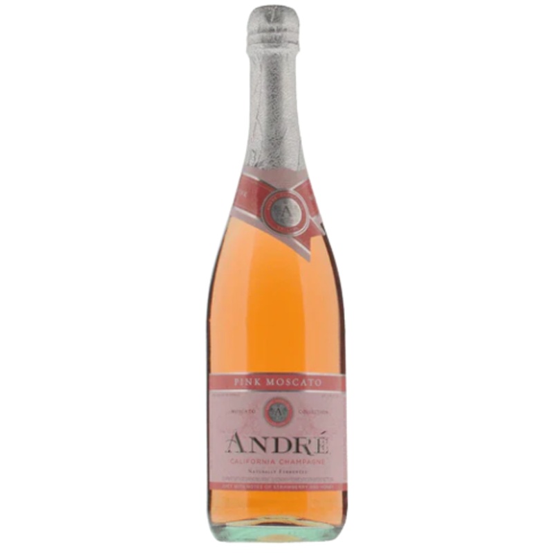 Andre Moscato Collection Pink Moscato California Champagne 750 ML