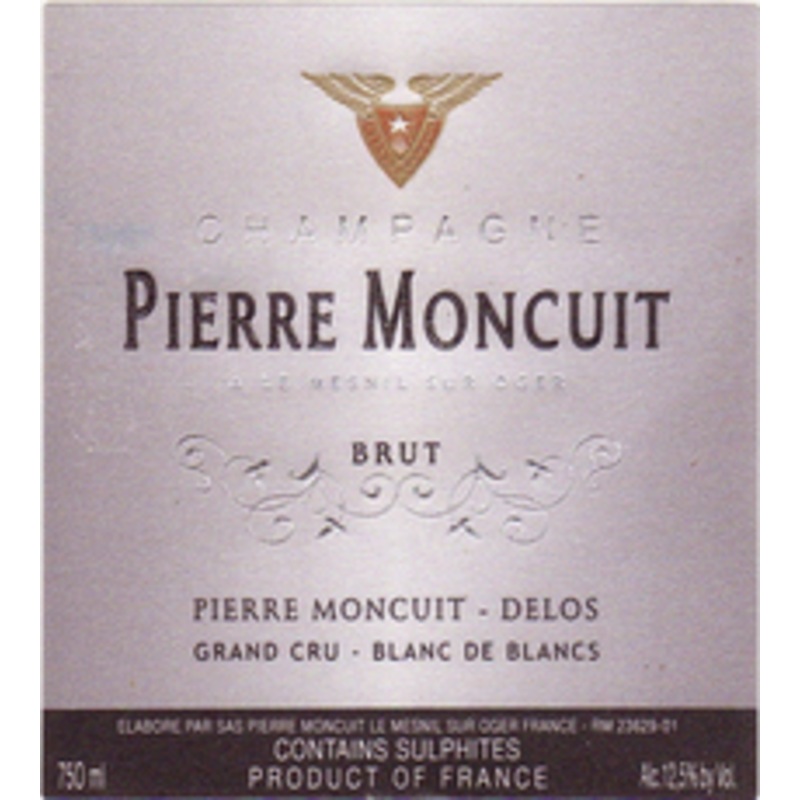 Champagne Pierre Moncuit Champagne Delos Grand Cru Brut Blanc De Blancs 1.5 L