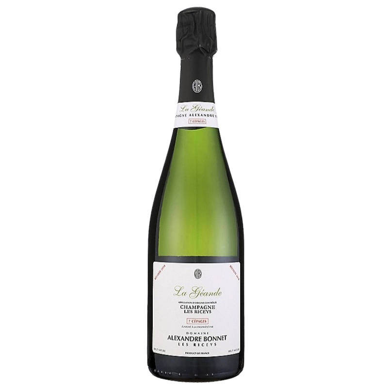 Alexandre Bonnet Brut Nature La Geande 7 Cepages Champagne 2018 750 ML