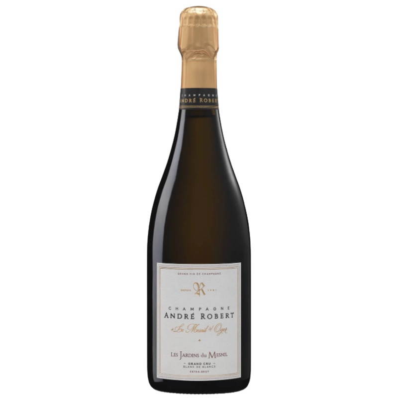 Andre Robert Champagne Blanc De Blancs Brut Nature Clos Du Mesnil Grand Cru 750 ML