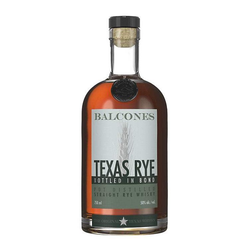 Balcones Straight Rye Whiskey Texas Rye Bottled In Bond 100 750 ML