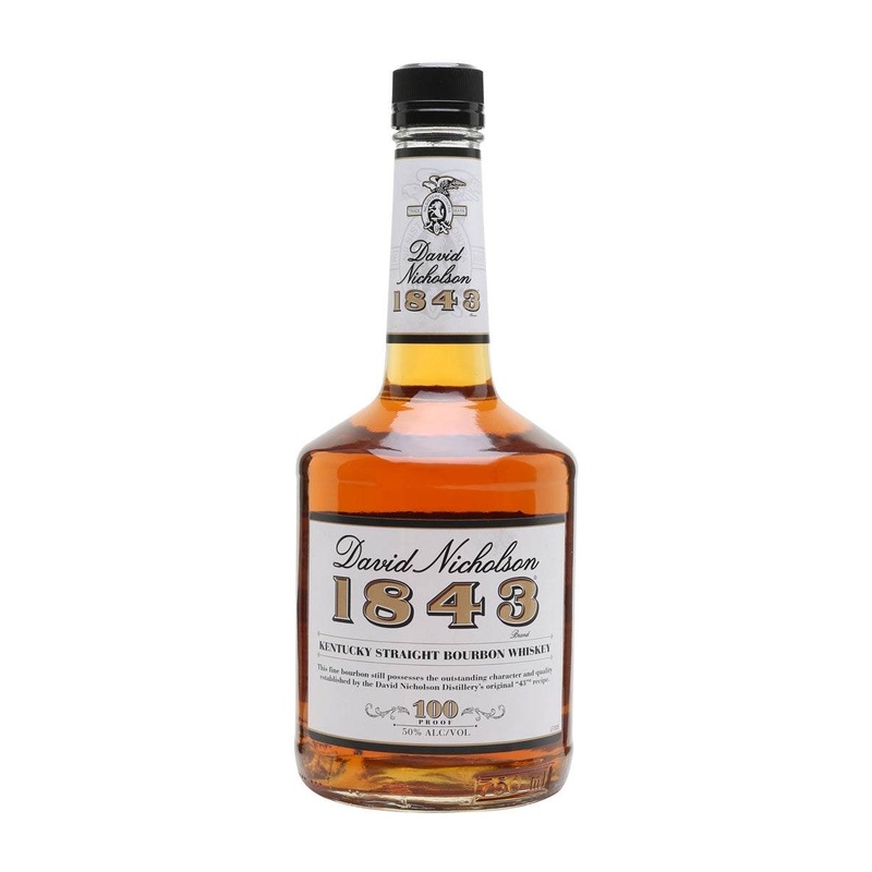 David Nicholson 1843 Kentucky Straight Bourbon Whiskey 100 Proof 750 ML