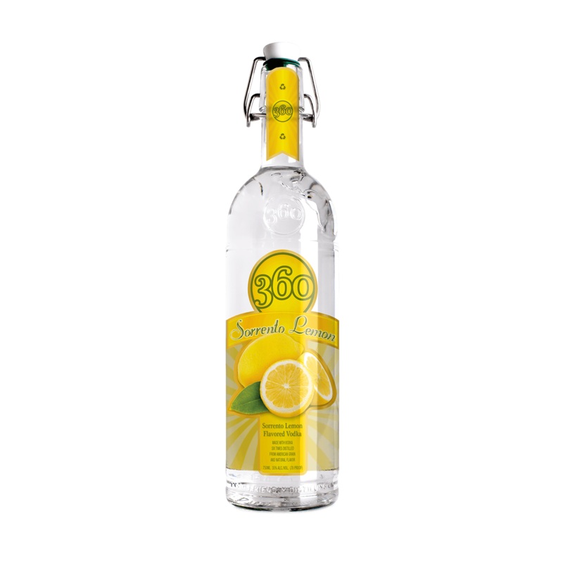 360 Sorrento Lemon Flavored Vodka 750 ML