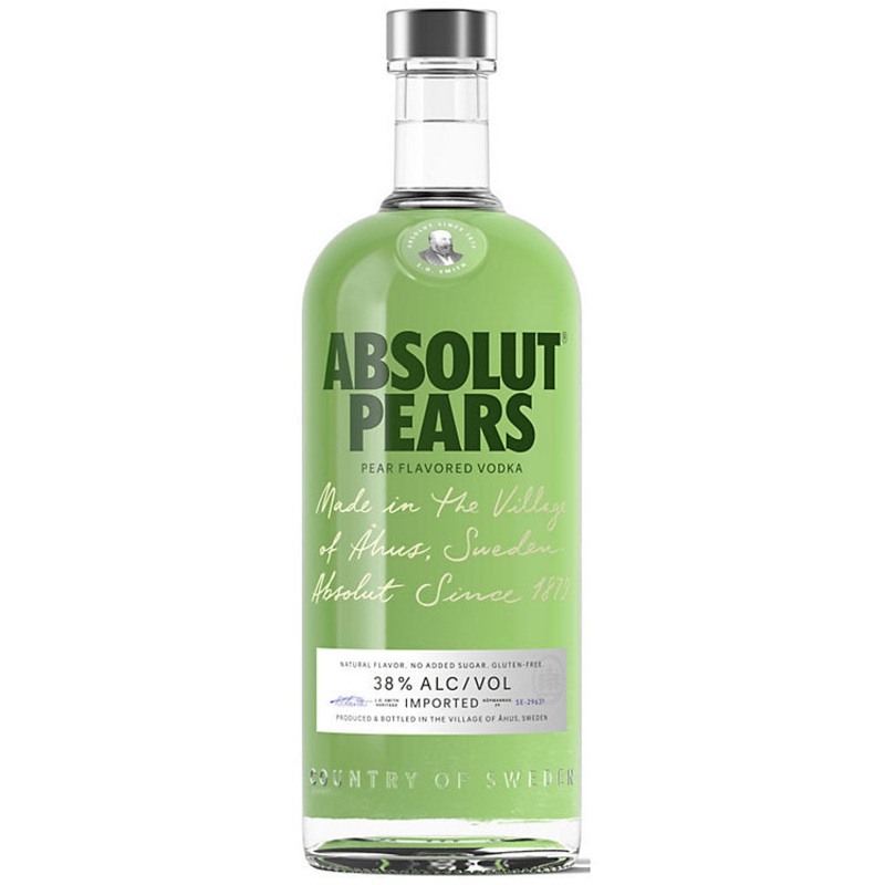 Absolut Pear Flavored Vodka Pears 76 1 L