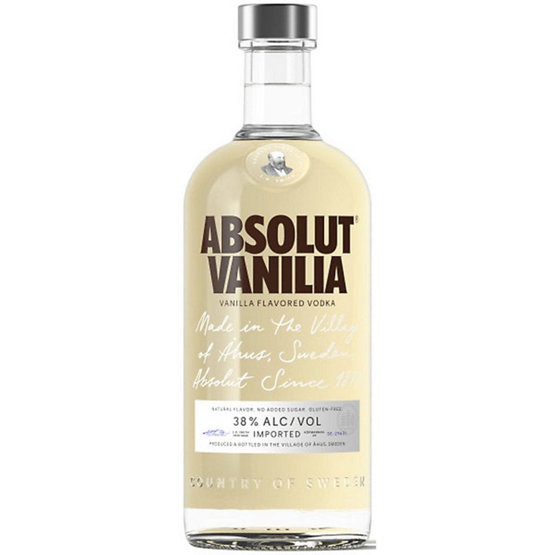Absolut Vanilla Flavored Vodka Vanilia 76 750 ML
