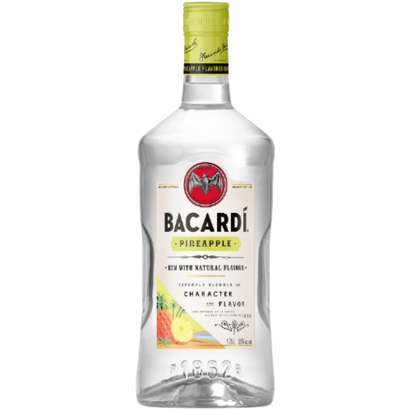 Bacardi Pineapple Flavored Rum 70 1.75 L
