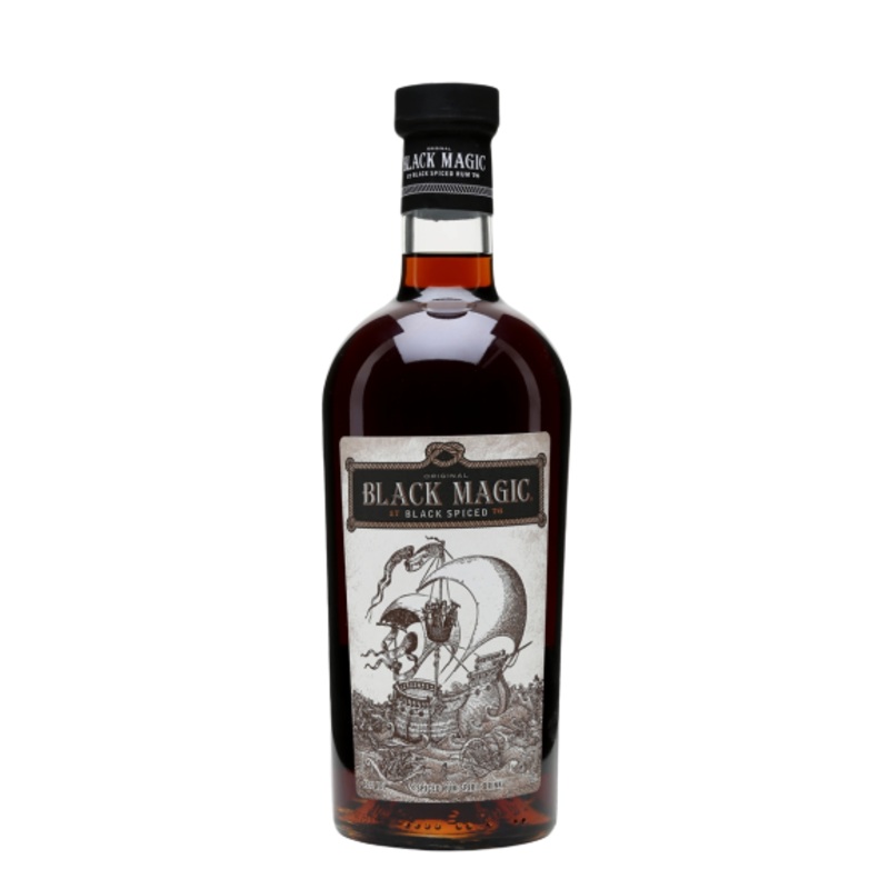 Black Magic Black Spiced Rum 750 ML